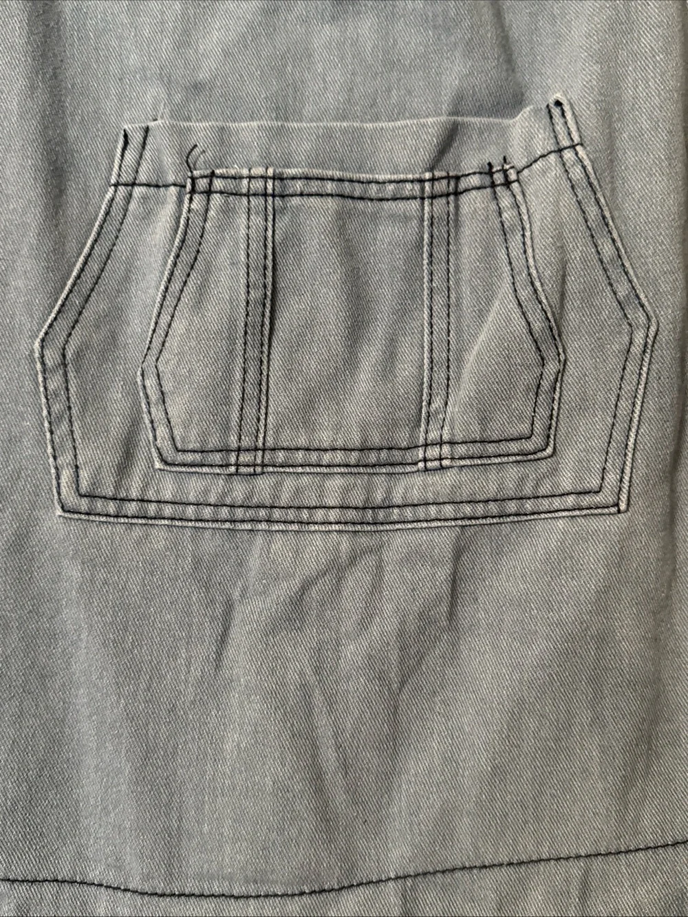 Light Blue Denim Overalls - Women's Casual Jumpsuit